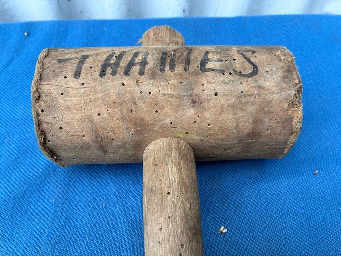 Vintage cricket mallet