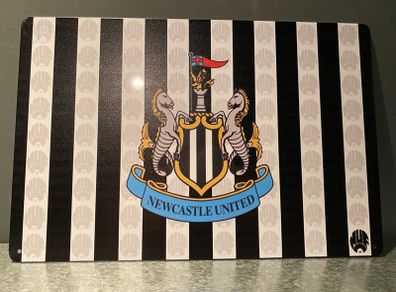 Newcastle United Tin Metal sign