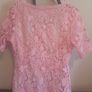 Womens pink dress Image 5