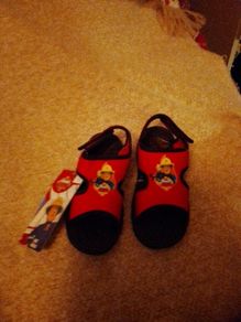boys fireman sam sandals