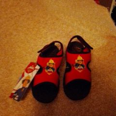 boys fireman sam sandals