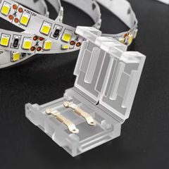 LED Strip Connector, 2-Pin 8mm Solderless Quick Connector, LED Strip