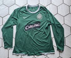 Celtic FC 2007 Lisbon Lions 40th Anniversary Nike Home Jersey size L long sleeve Carling