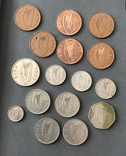 Ireland Mixed Year Coin Collection