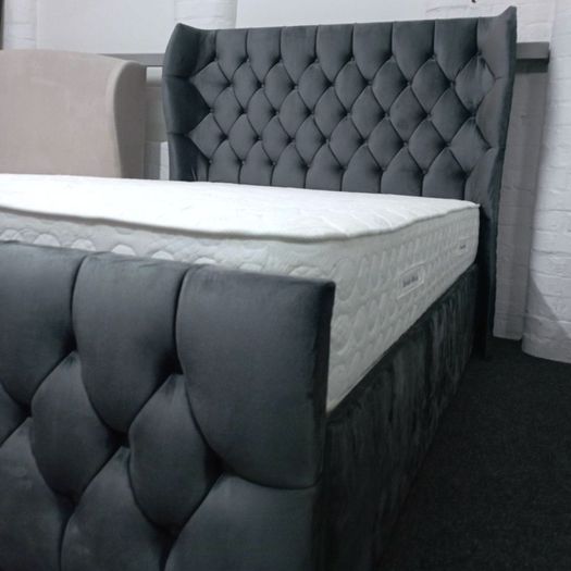 New Dubai Wingback Beds With Mattresses