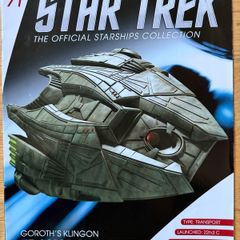 Star Trek The Official Starships Collection Issue 71 Goraths Klingon Ship