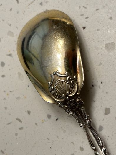 Sterling silver tea spoon
