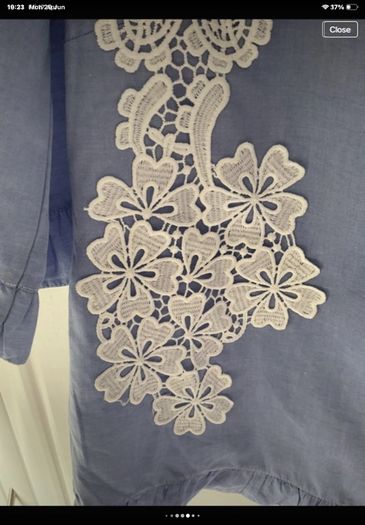 top short sleeve  Lenny b short sleeve T1 button back top