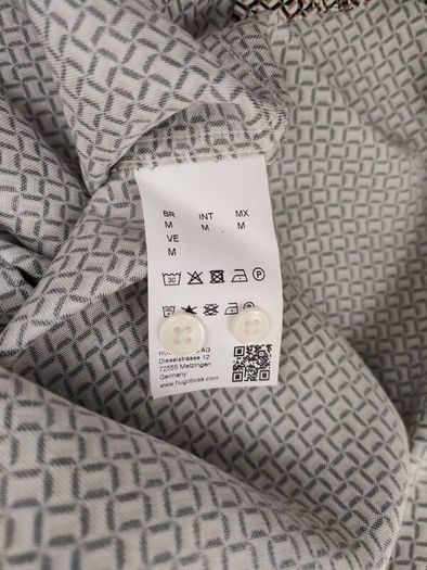 Hugo Boss Patterned Shirt Mens Medium