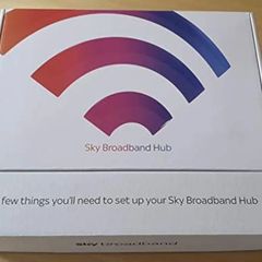 Brand new sky broadband