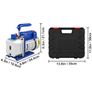 Refrigerant Vacuum Pump Kits 4.8CFM 1-3HP HVAC Refrigeration with Manifold Gauge for Household Air Conditioning Image 2