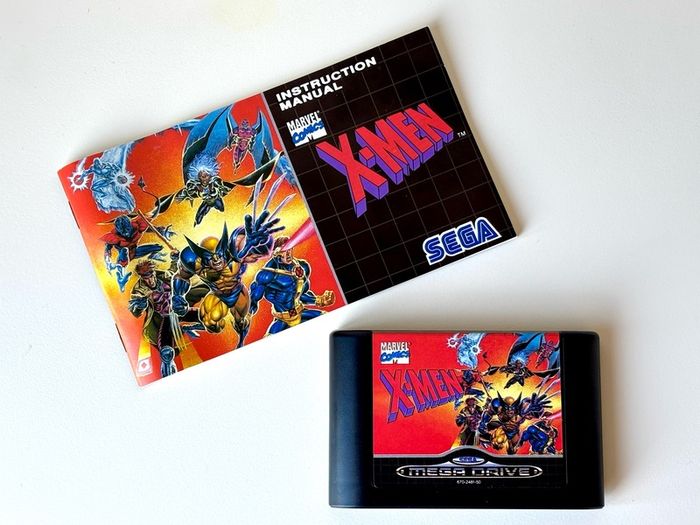 X-Men for Sega Mega Drive - Boxed and Mint