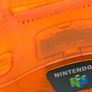 Nintendo N64 Funtastic Fire Orange Console - Mint Condition Image 4