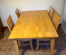 kitchen table and chairs. Open to offers