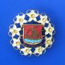 SHANKLIN (Isle of Wight) - a vintage souvenir badge (1910's / 1920's) Image 2