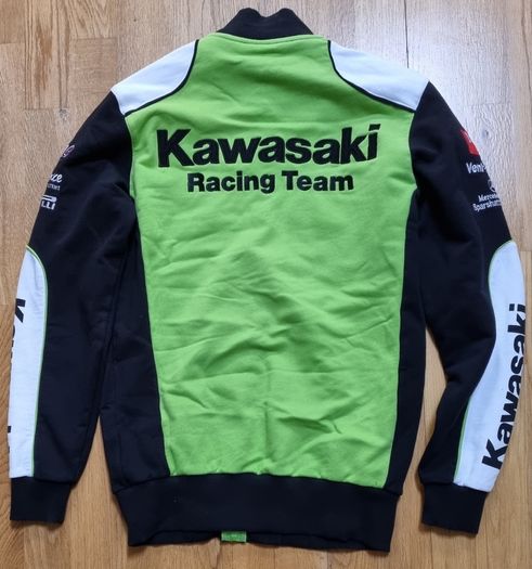 kawasaki zip-up top