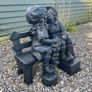 stone garden statue Image 2