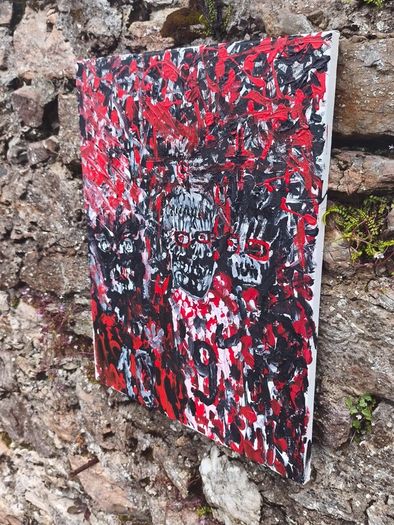 ONLY IF YOU LOVE  Original Acrylic Painting | They Fight for the Future #55
