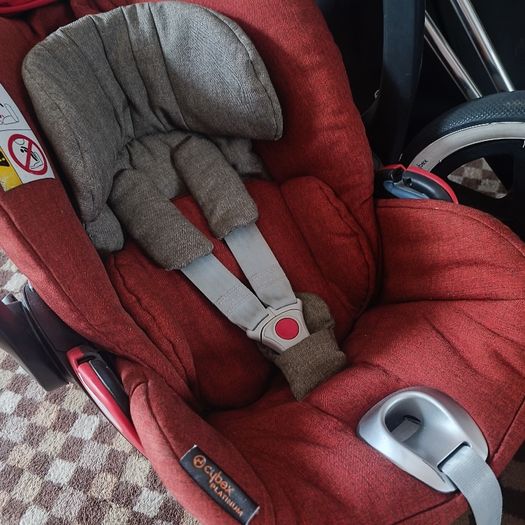Cybex Priam travel system with lie flat car seat