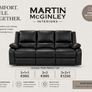 New 3+2 & 3+1+1 Leather Reclining Sofa Sets Image 3