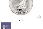 7 x 1oz 2023 'Last Queen' Silver Britannias (.999 Silver)