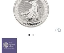 7 x 1oz 2023 'Last Queen' Silver Britannias (.999 Silver)