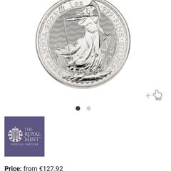7 x 1oz 2023 'Last Queen' Silver Britannias (.999 Silver)