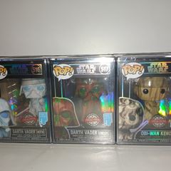 Funko Pop Star Wars Art Series  Special Edition (3 Figures)