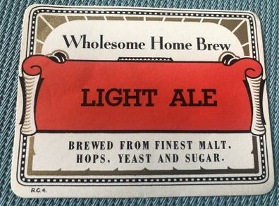 Collection of vintage Home Brew Lables