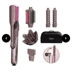 Hair styler SHARK FlexFusion Heat Straight All Hair Types with Storage Multi styler