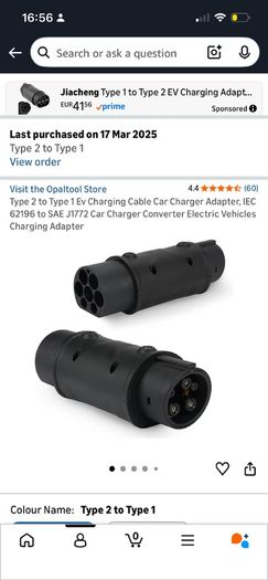 EV Charging Cables Bundle, Type 2 + Adapter, Universal Use