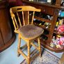 Vintage Irish pub stool Image 4