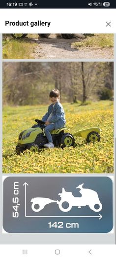 Smoby Tractor