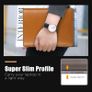 Dadanism 13 Inch Laptop Sleeve Case for MacBook Air M3 13.6" 2024, MacBook Air 13.6" M2 2022, Ultra Slim PU Leather Spill-Proof Protective Bag Pouch Case, Brown Image 4