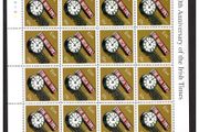 2009 Ireland 150th Anniversary of the Irish Times Commemorative Stamp Sheetlet Plate 1B1B1B1B Mint Never Hinged (MNH)
