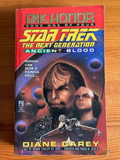 'Star Trek.Ancient Blood' book