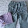 Baby Clothes Set: Top & Jeans with Hand Stitched Motifs: 12-18 Months Image 2