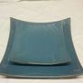 Large and small candle plate blue Image 4