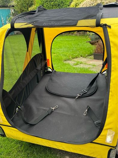 Dog bike trailer