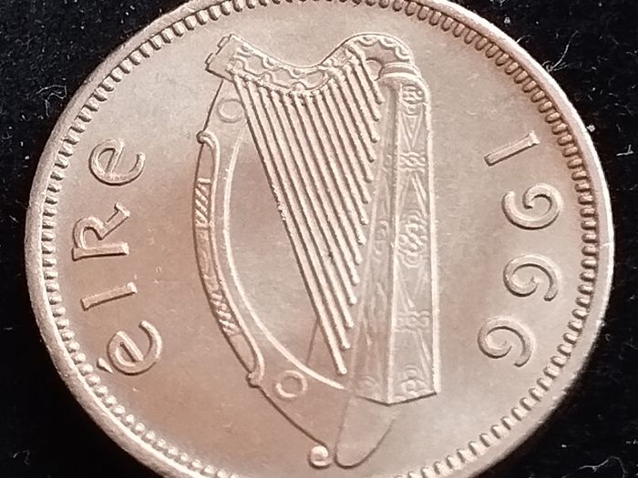 Ireland - 1966 - 3 Pence - Hare - UNC - KM.12a - [2233]
