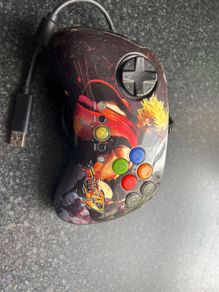 Xbox 360 Capcom Street Fighter 4 control pad.