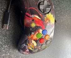 Xbox 360 Capcom Street Fighter 4 control pad.