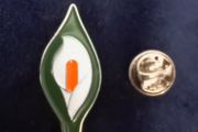 Easter Lilly Lapel Pin