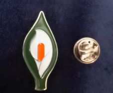 Easter Lilly Lapel Pin