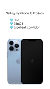 Apple Iphone ProMax 256GB Sierra Blue+wireless charger