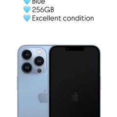 Apple Iphone ProMax 256GB Sierra Blue+wireless charger