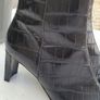 TOPSHOP Leather croc print boots Sz 42 (8 to 8.5UK) - Bnwt Rrp 120 Image 2