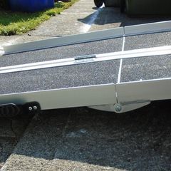 Portable wheelchair ramp. Wheelchair ramp. Foldable ramp