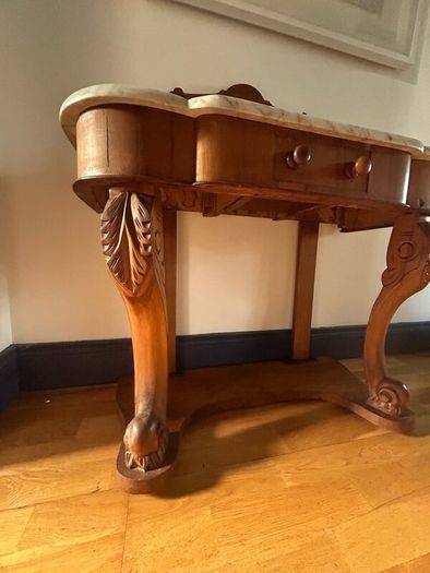 Marble topped washstand