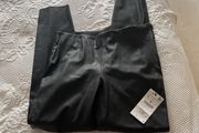 Zara faux leather trousers L BNWT